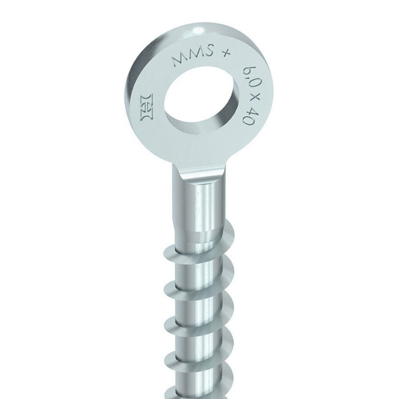 HECO 6mm Eye Bolt Screw Anchor with  for the Construction Industry and Installers in Hobart, Sydney and Brisbane
