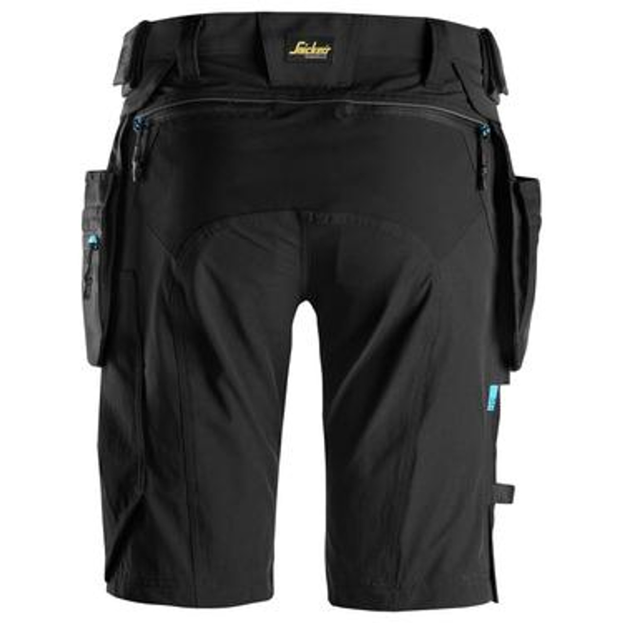 SNICKERS Shorts 6108 with Holster Pockets  for SNICKERS Shorts | 6108 Lite Work Black Shorts with Holster Pockets 4-Way Stretch that have Configuration available in Carpentry