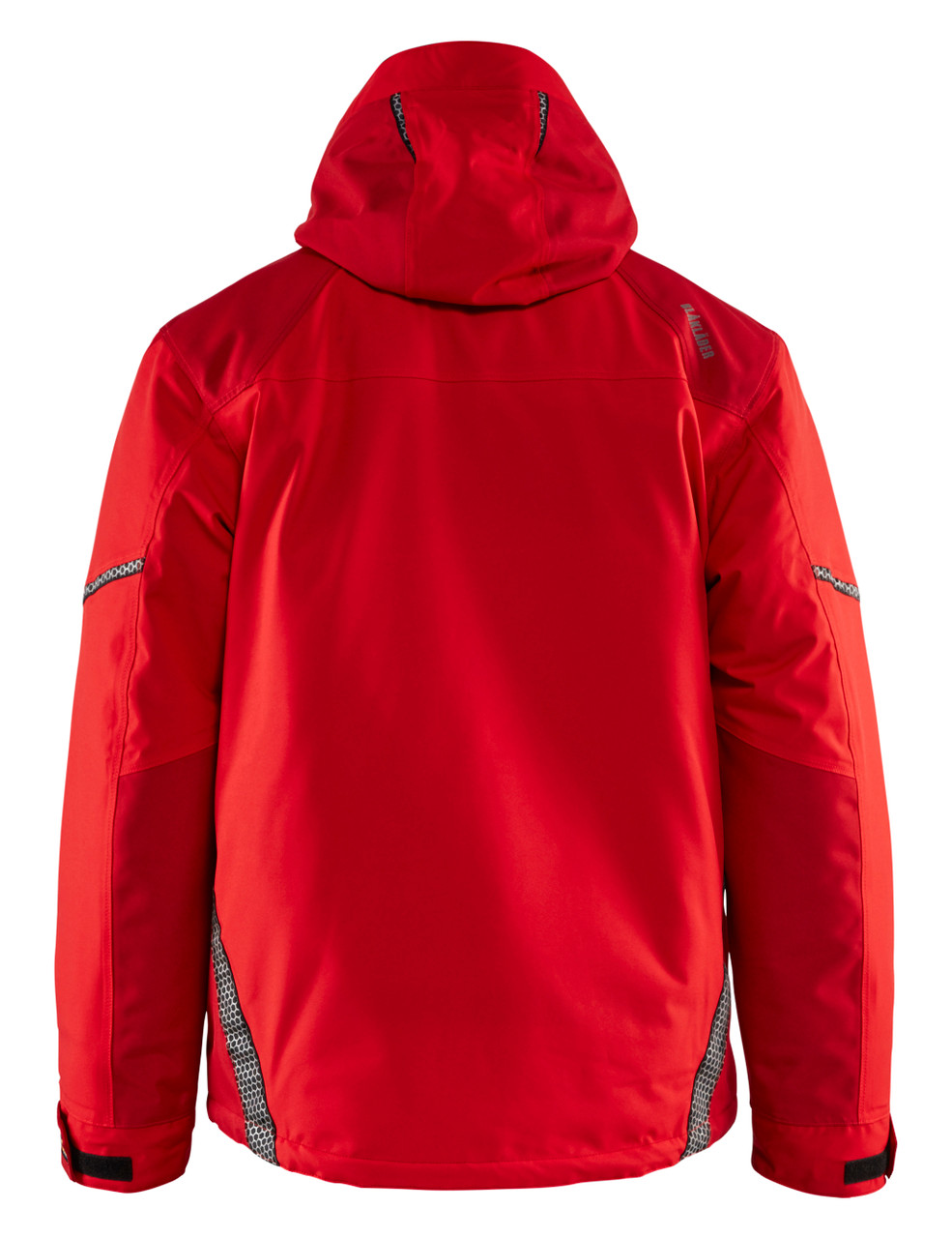 Buy online in Australia and New Zealand a Mens Red Jacket  for Electricians that are comfortable and durable.