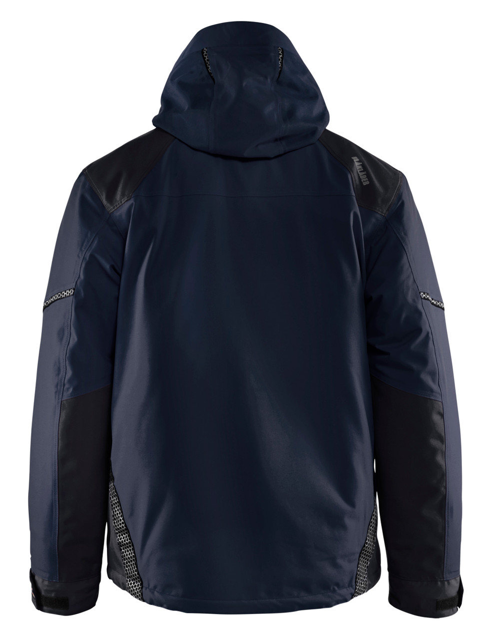 Buy online in Australia and New Zealand a Mens Dark Navy Blue Jacket  for Electricians that are comfortable and durable.