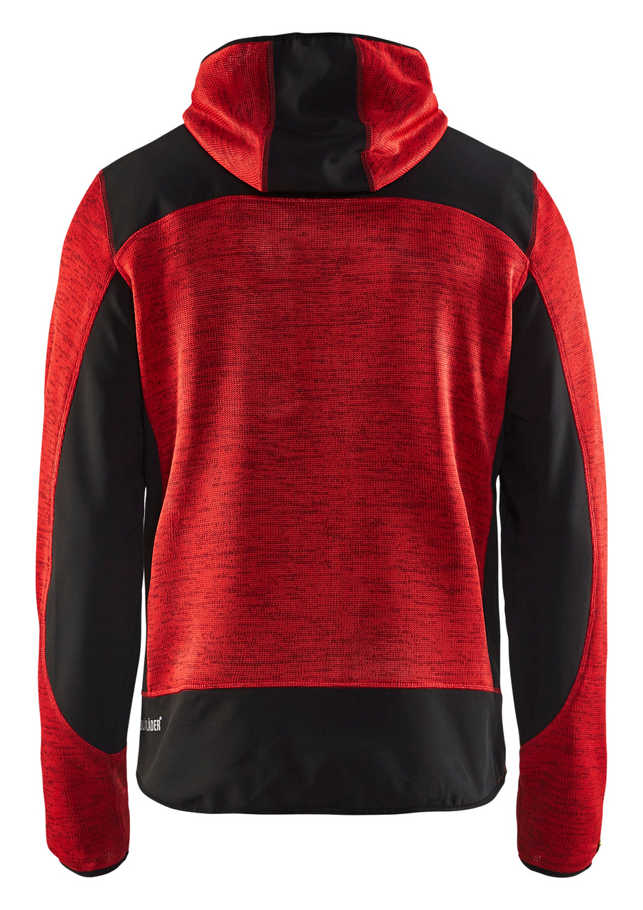 The Blaklader Workwear hoodie Red, 4930 is a must-have for your casual work wardrobe.