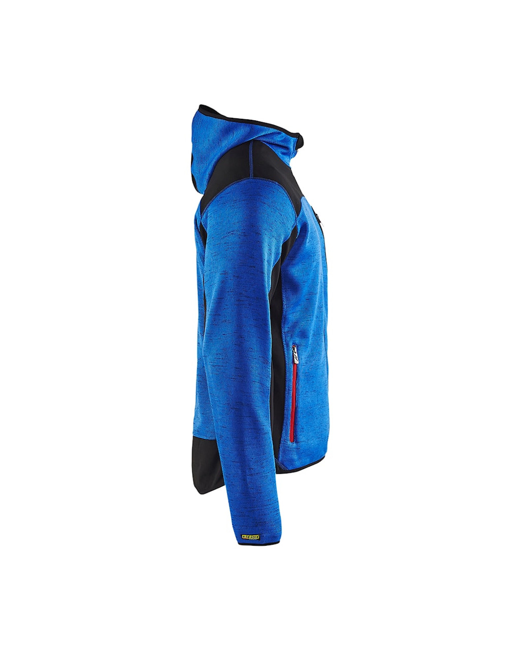 Stay cozy with the Blue Blaklader Workwear hoodie, designed for both work and leisure with Full Zip.