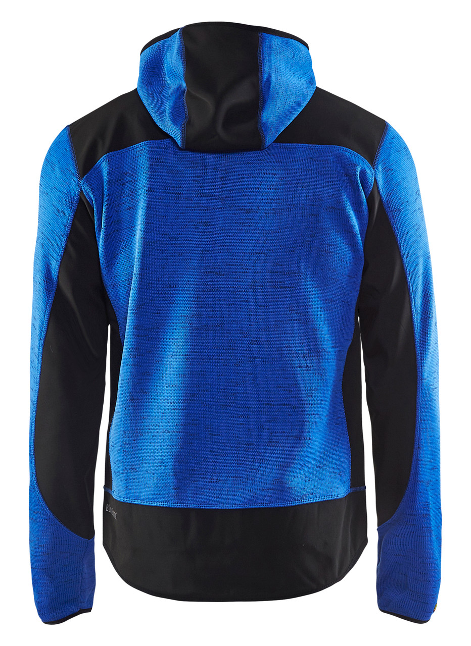 Crafted from comfortable Polyester, this Blaklader Jacket hoodie keeps you warm and stylish with Full Zip.