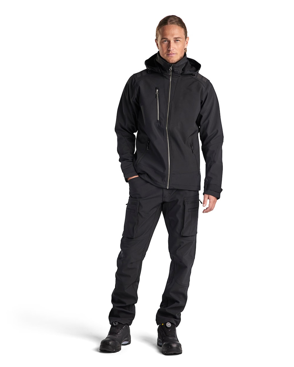 BLAKLADER Jacket  4749  with  for BLAKLADER Jacket  | 4749 Mens Black Full Zip Jacket in Waterproof Softshell that have Full Zip  available in Australia and New Zealand