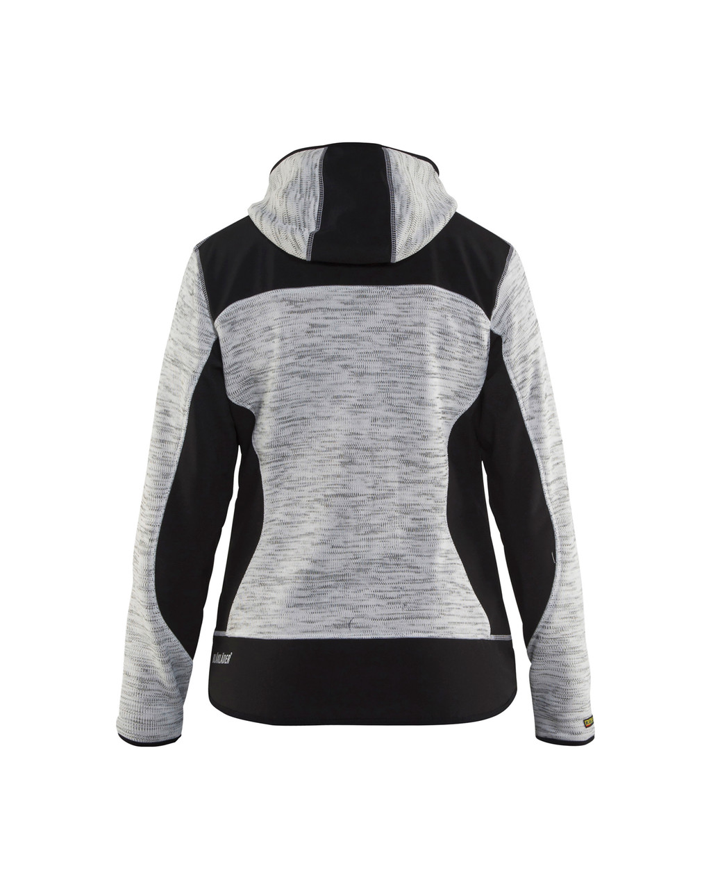 Experience the comfort of this Grey Melange Blaklader hoodie designed for active professionals.