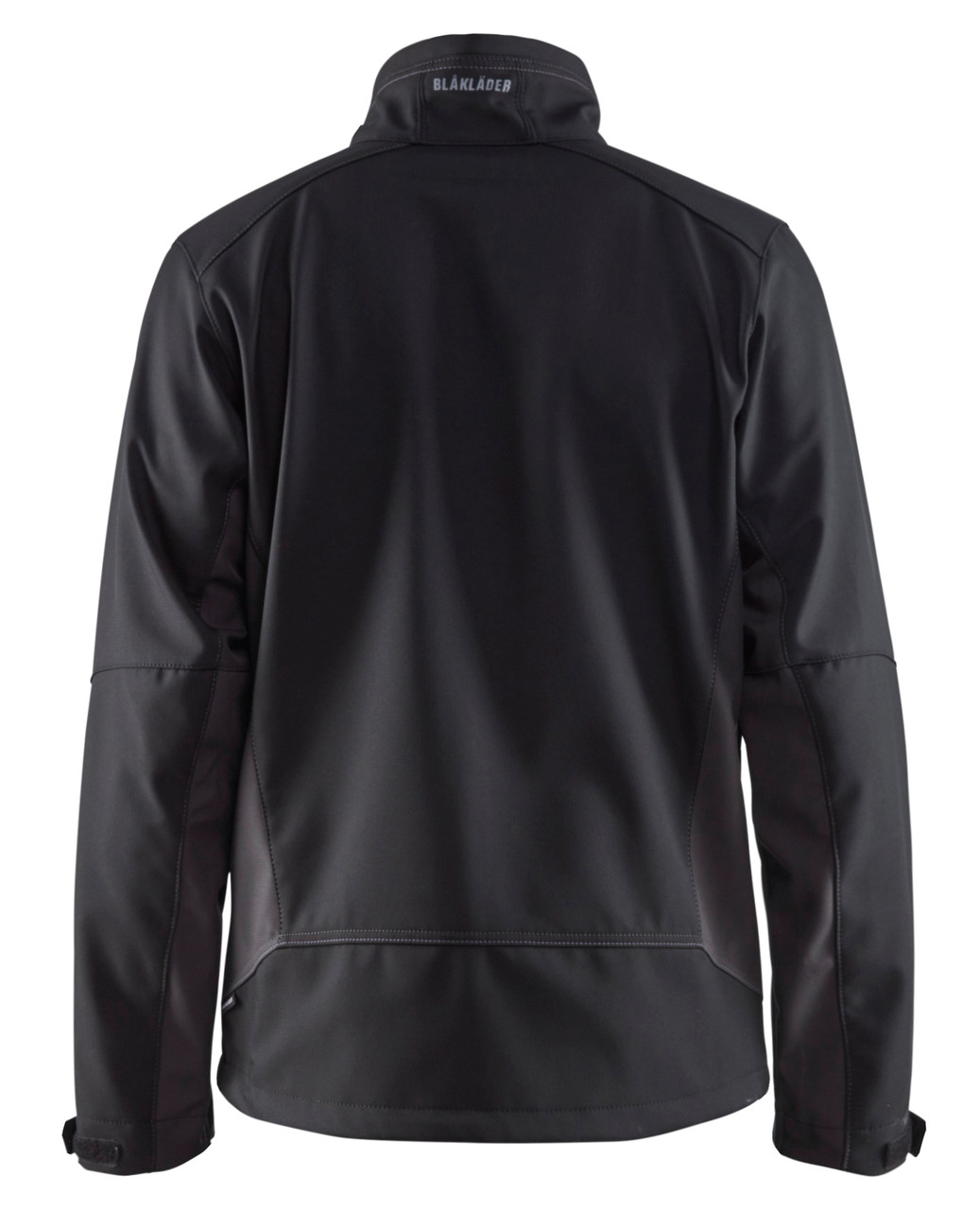 BLAKLADER Jacket | 4950 Mens Black /Grey Jacket with Full Zip in Softshell