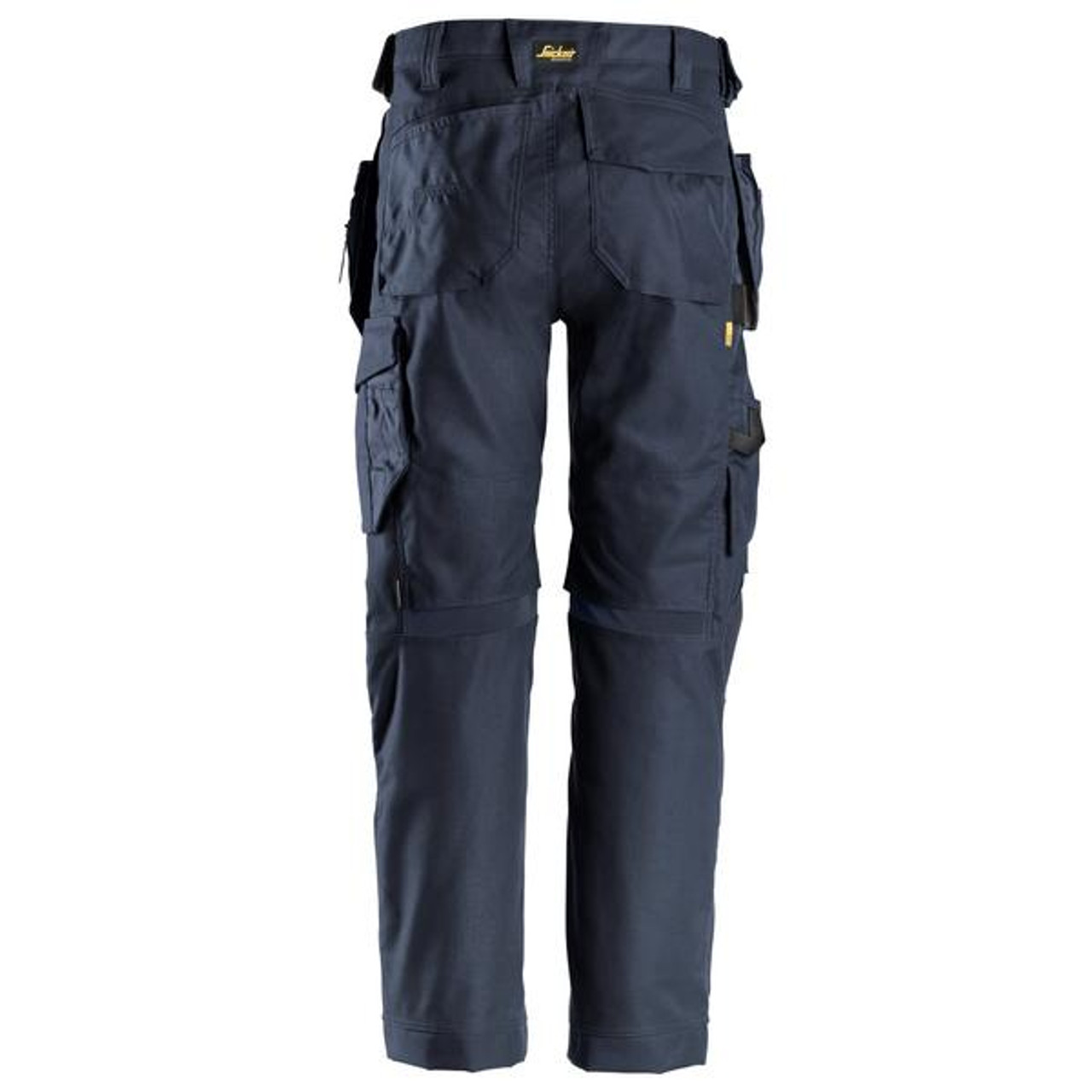 Suitable work Trousers available in Australia and New Zealand SNICKERS Canvas with Stretch Mid Grey Trousers for Carpenters
