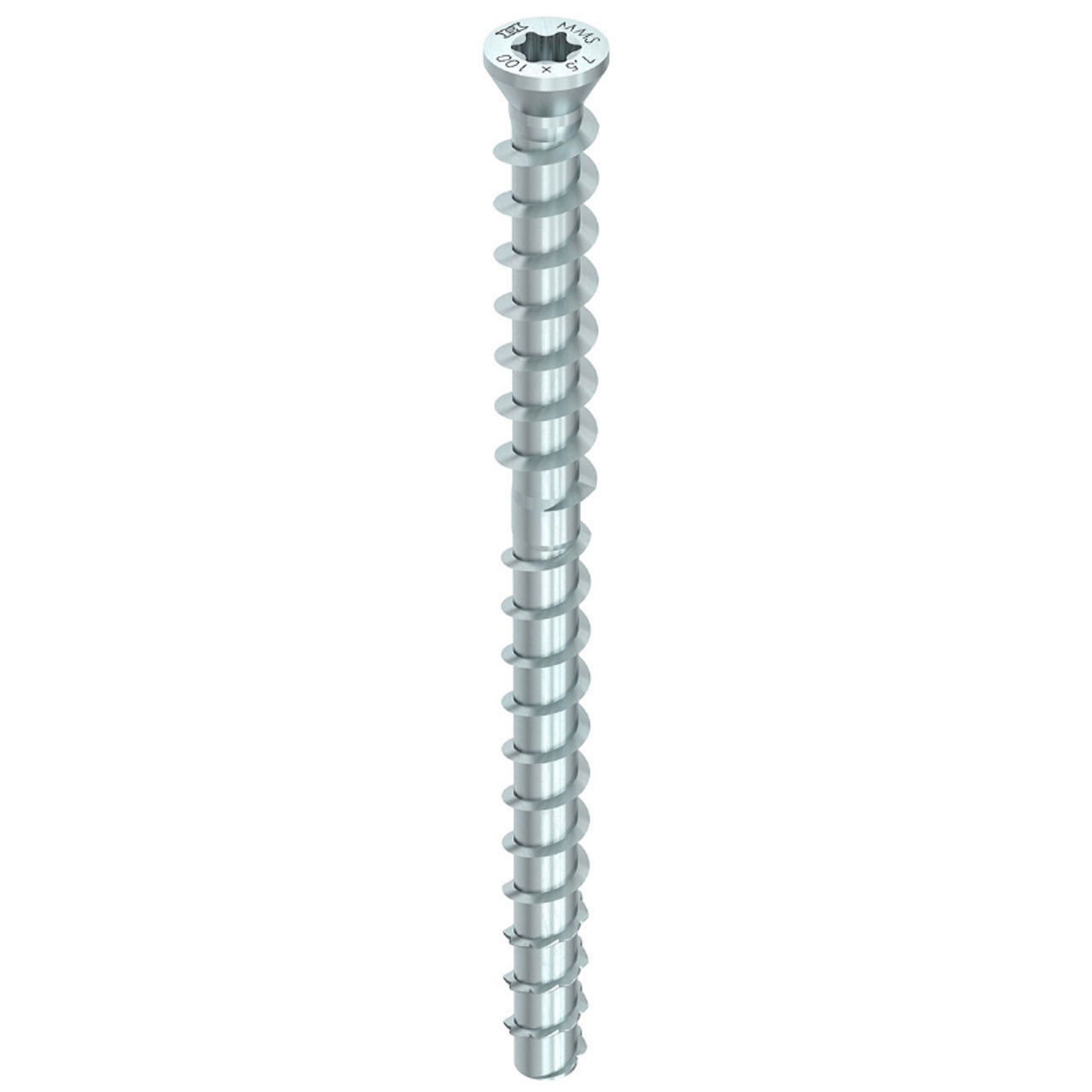 Craftsman Hardware supplies HECO 7.5mm Timber-Connect Screw Anchor with Silver Zinc for the Construction Industry and Installers in Glen Waverley, Bayswater and Mitcham