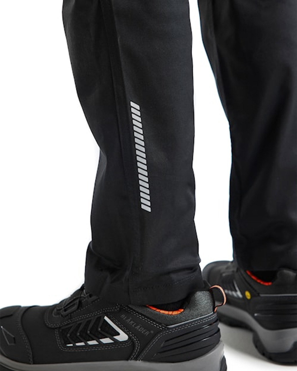 Suitable work Trousers available in Australia BLAKLADER 2-Way Stretch Black Trousers for Mechanics