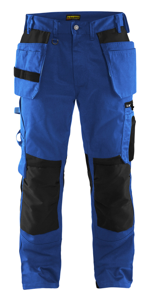 Buy Online BLAKLADER 1555 Blue Trousers with Holster Pockets for the Electrical Industry and Electricians in Australia