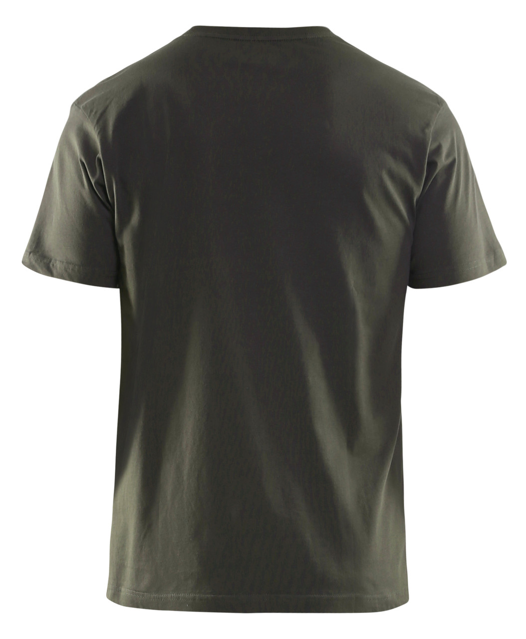 BLAKLADER Cotton Olive Green  T-Shirt  for Carpenters that have  available in Australia and New Zealand