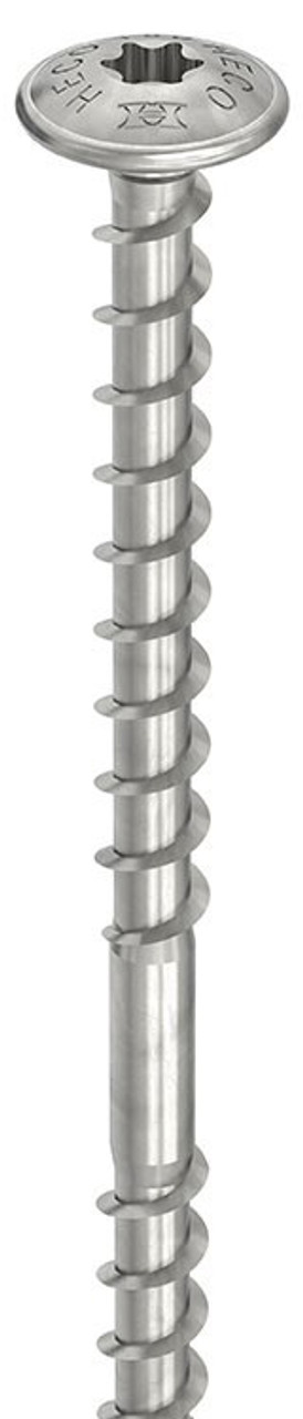 HECO Screws 8mm Flange Washer Head Screws T40 with Secondary Thread for Solar in A2 304 Stainless Steel