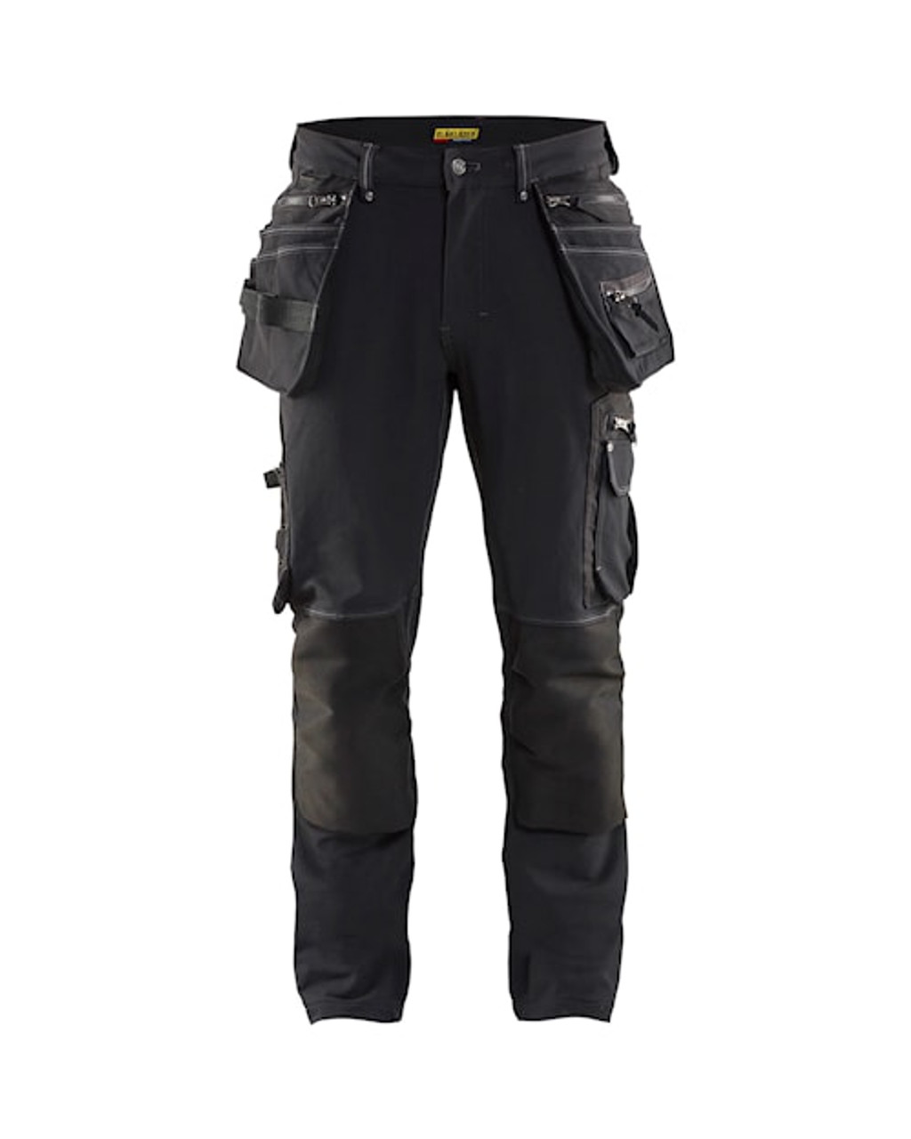 BLAKLADER  Trousers | Craftsman Hardware supplies Construction Industry, 4-Way Stretch Work Trousers with Holster Pockets for Carpenters, Steelfixers and Electricians