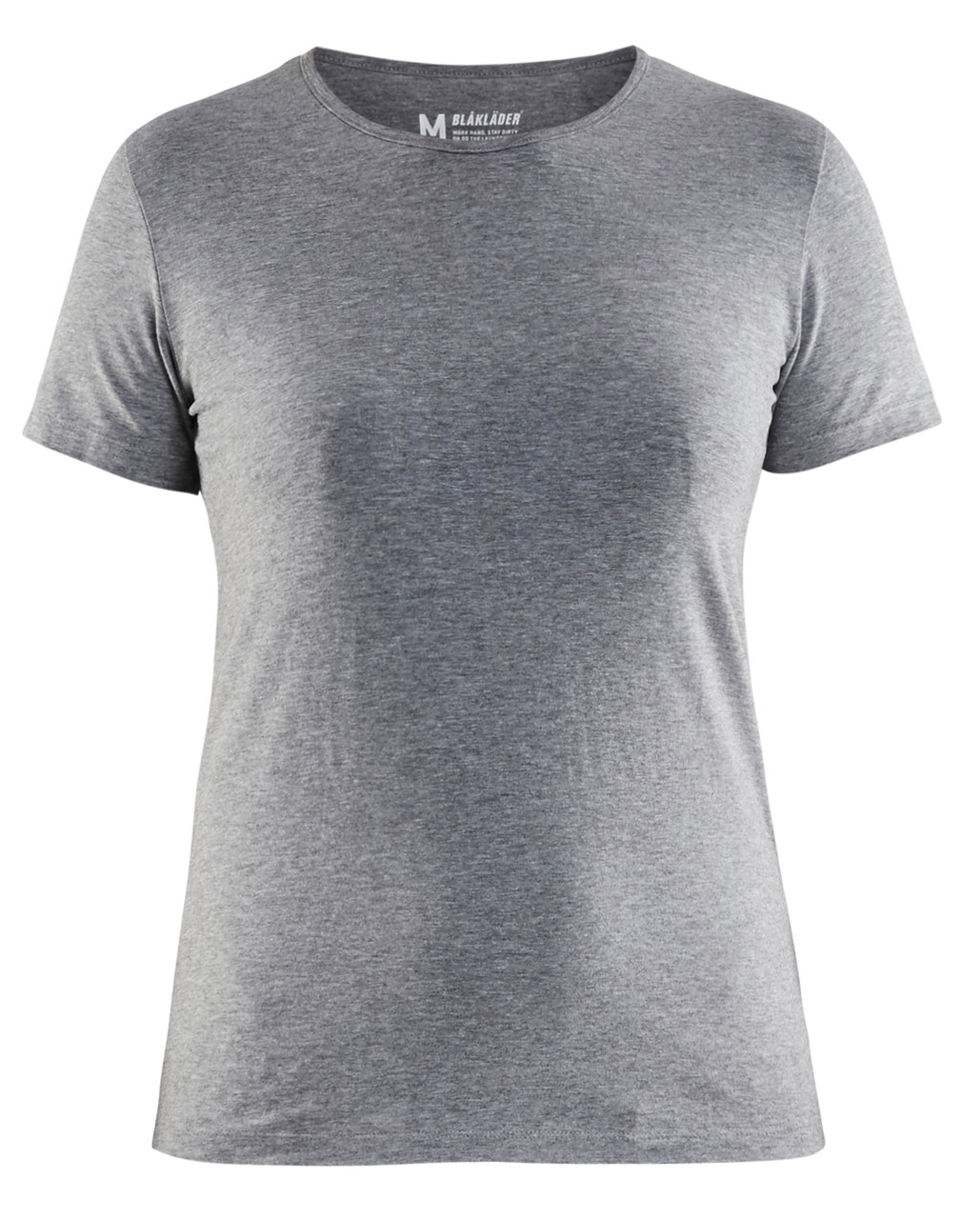 Stay focused on the job with the Blaklader t-shirt in Grey Melange, designed to keep you comfortable and looking sharp throughout your workday.