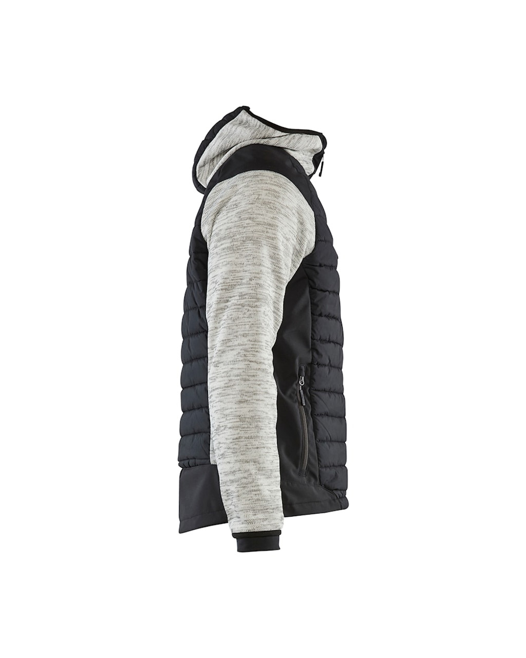 The Blaklader jacket in Grey Melange is a stylish choice for work and leisure.