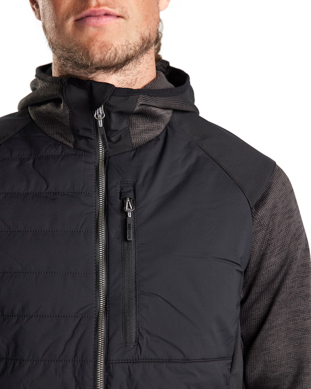 Stay warm and protected with the Blaklader jacket model 5930 in Dark Grey.