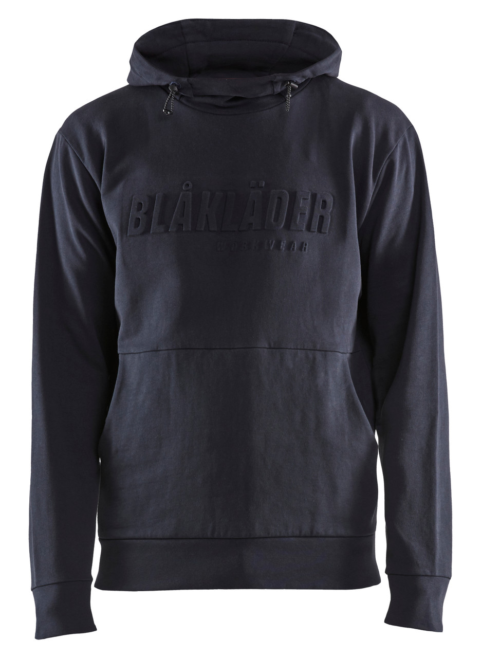 Stay cozy with the Dark Navy Blue Blaklader Workwear hoodie, designed for both work and leisure with Kangaroo Pocket.