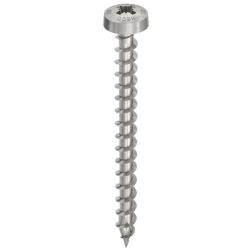 HECO 4mm PZ2 Pan Head Screws in A2 304 Stainless Steel