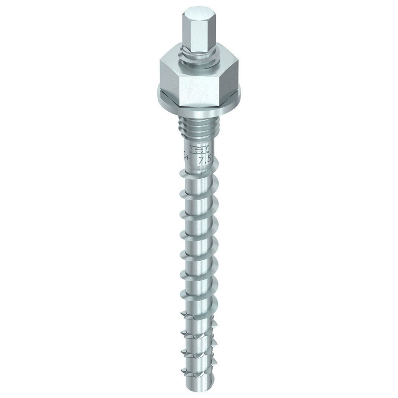 Craftsman Hardware supplies HECO 10mm Silver Zinc Pre-Set Threaded Screw Anchor with Silver Zinc for the Construction Industry and Installers in Glen Waverley, Bayswater and Mitcham