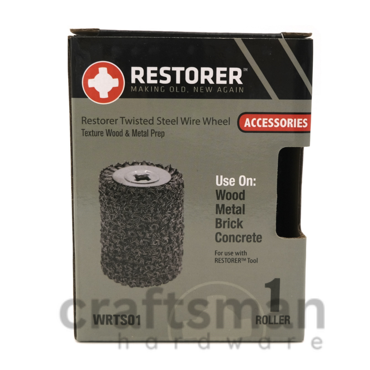 RESTORER TOOL Attachments | Steel Wire Twisted Attachments for Texturing