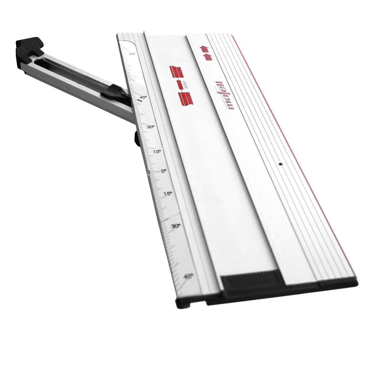 The Mafell Angular Stop F-WA is an essential accessory designed to facilitate precise angle cuts when used in conjunction with Mafell guide rails.