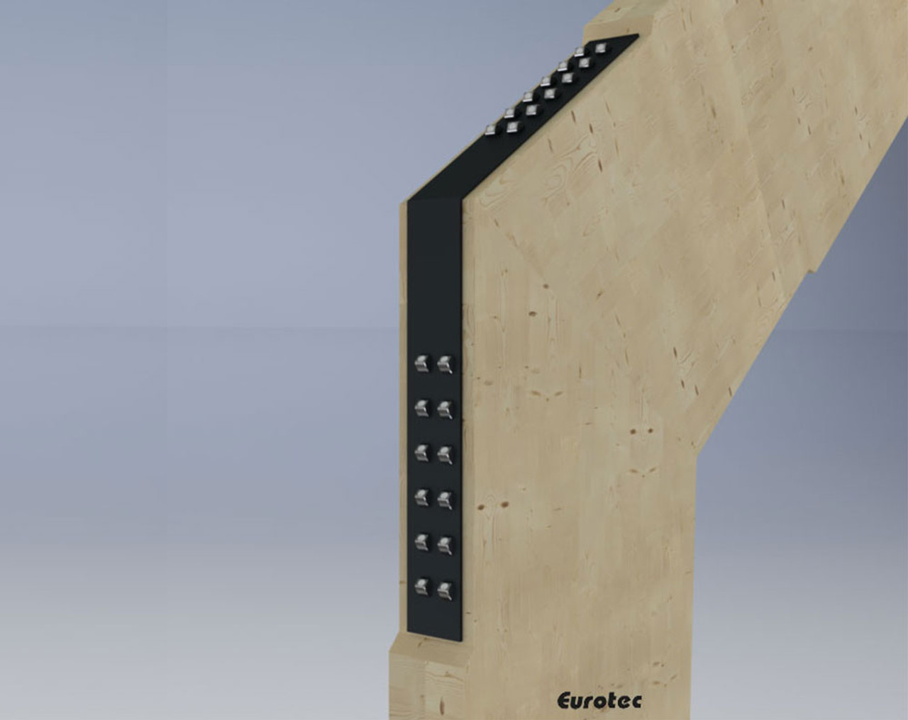 Buy Online a Structural Connector from EUROTEC Structural Connector TAURUS 45° with TAURUS 45° for the Construction and Architectural Mass Timber and Installers in Australia and New Zealand