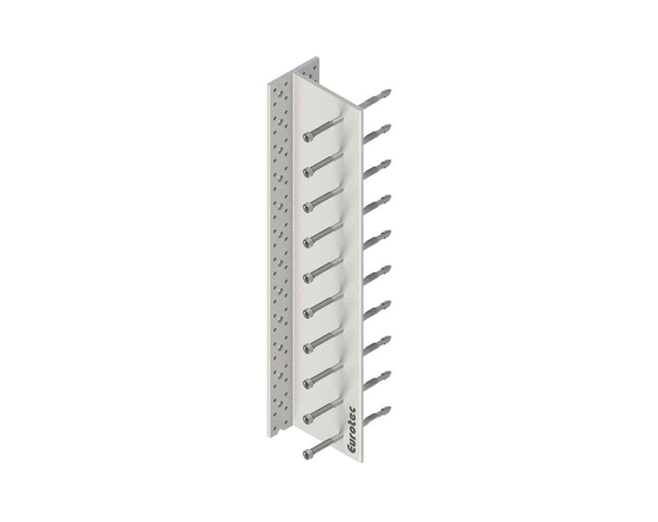 EUROTEC 115 x 80 x 6 mm T Profile Structural Connectors with 2000mm Length for the Construction Mass Timber and Installers in Australia and New Zealand