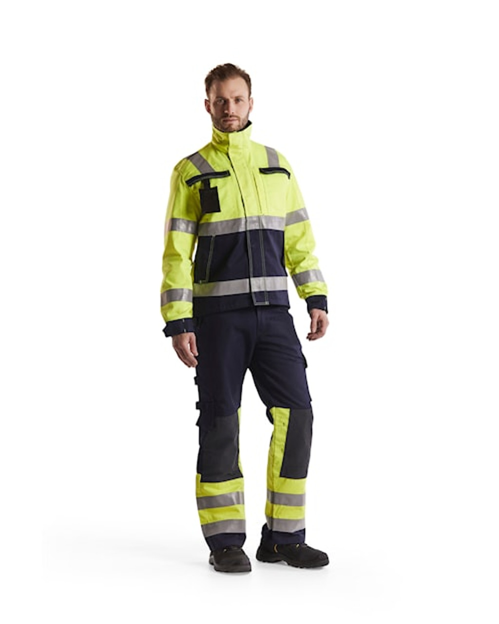 Buy online in Australia and New Zealand BLAKLADER Trousers 1478 with Kneepad Pockets  for Electricians that have Anti-Static