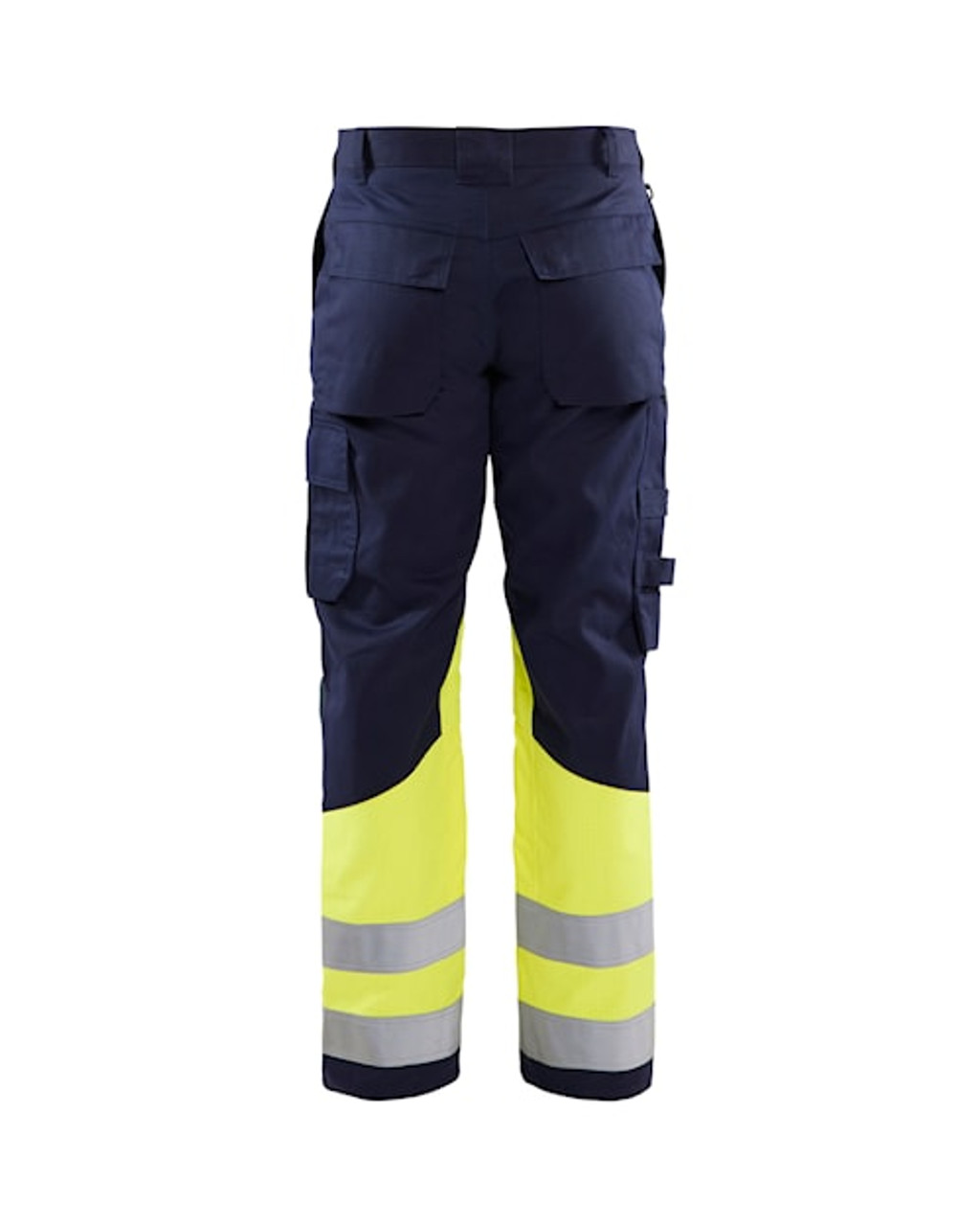 BLAKLADER Cotton Navy Blue Trousers for Electricians that have Kneepad Pockets  available in Australia and New Zealand