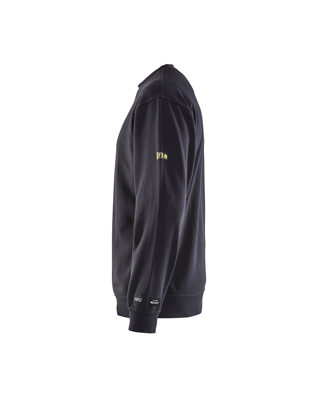 BLAKLADER Multinorm Black  Pullover  for Electricians that have Anti-Flame Anti-Static  available in Australia and New Zealand