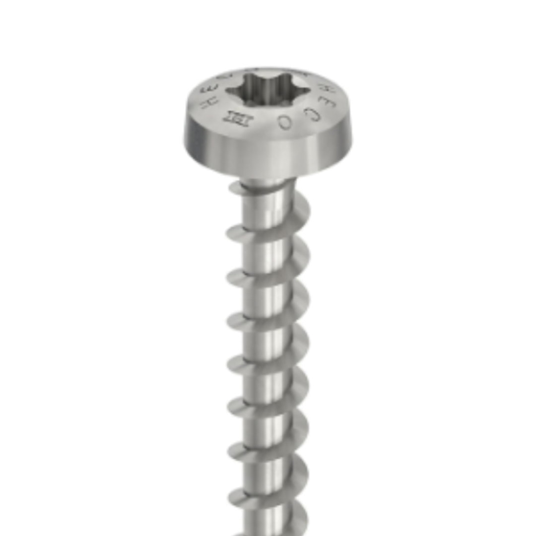 HECO 4mm T20 Pan Head Full Thread in A2 304 Stainless Steel