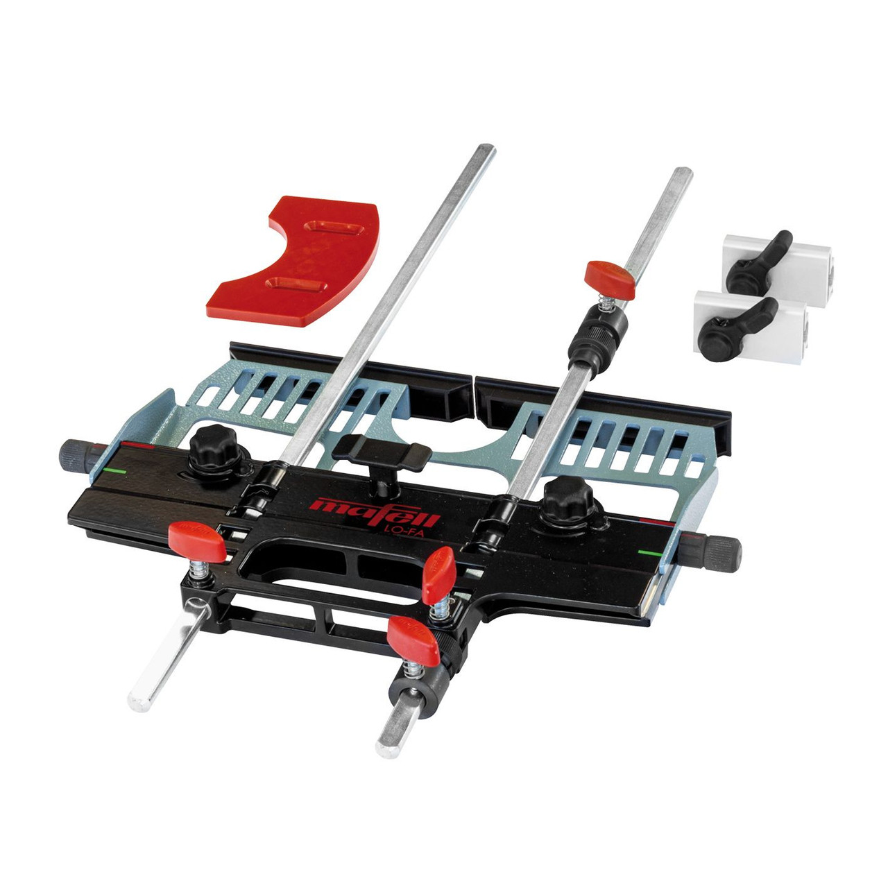 The MAFELL LO-FA Router Adapter for Guide Rails is a versatile and multi-functional tool designed to enhance routing capabilities.