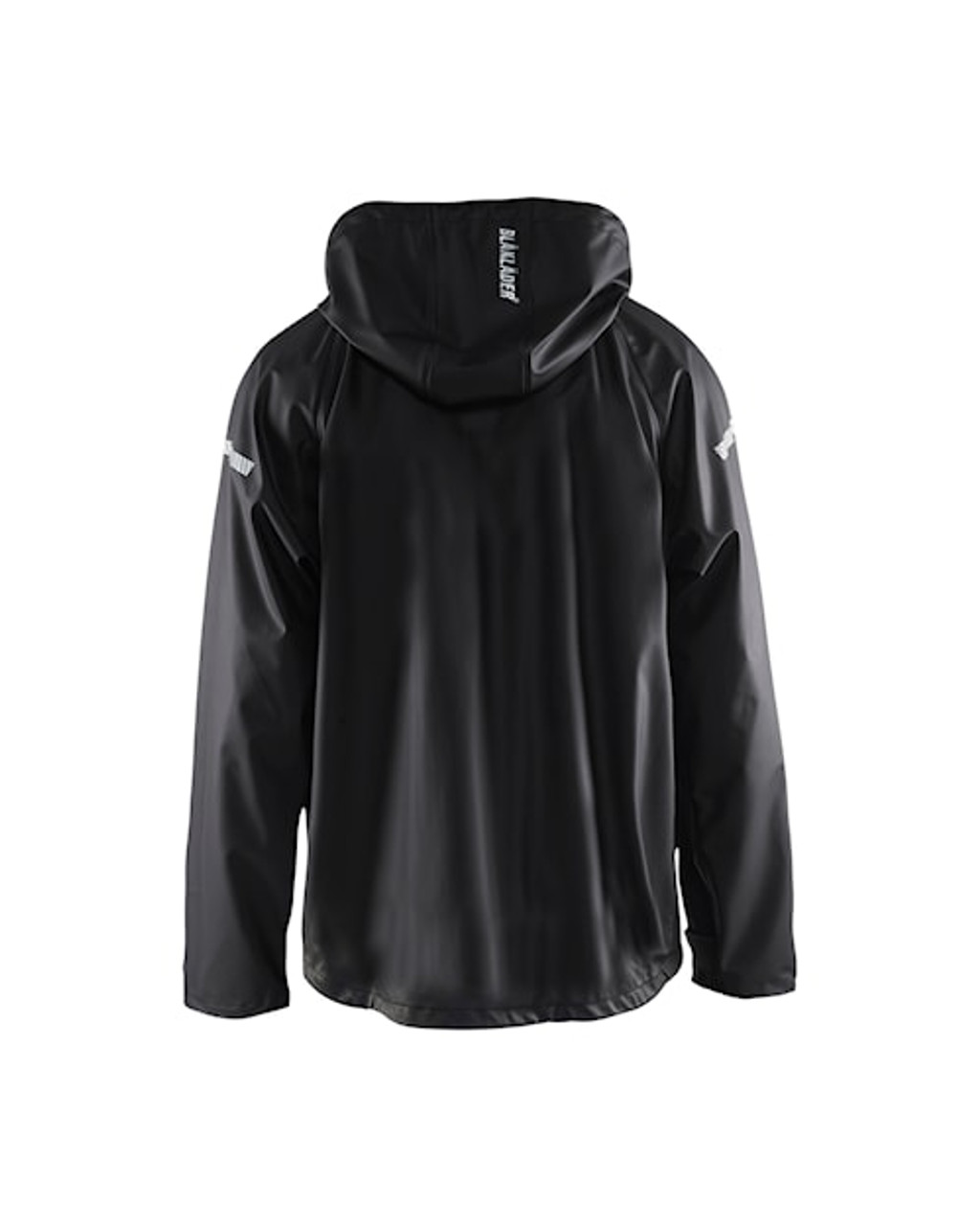 BLAKLADER Polyester Waterproof Black  Rain Jacket  for Carpenters that have  available in Australia and New Zealand