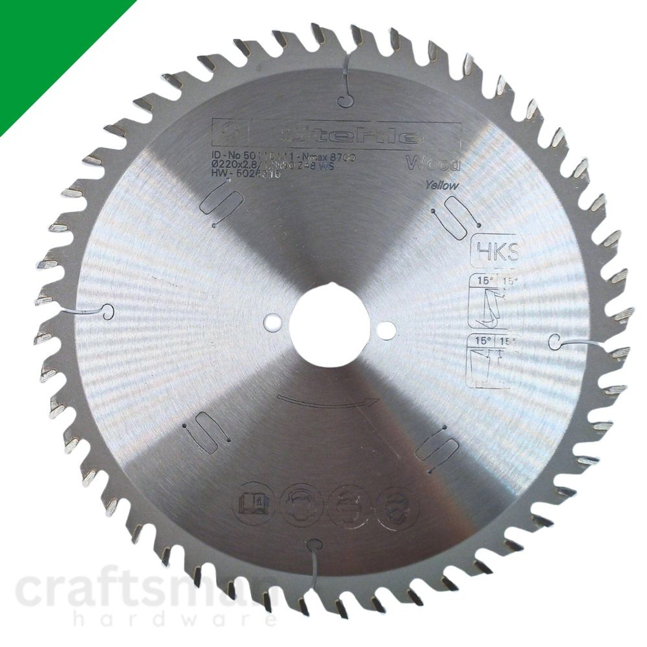 STEHLE Saw Blades | HKS BOARD Circular Saw Blades 220mm with 30mm Bore in Board