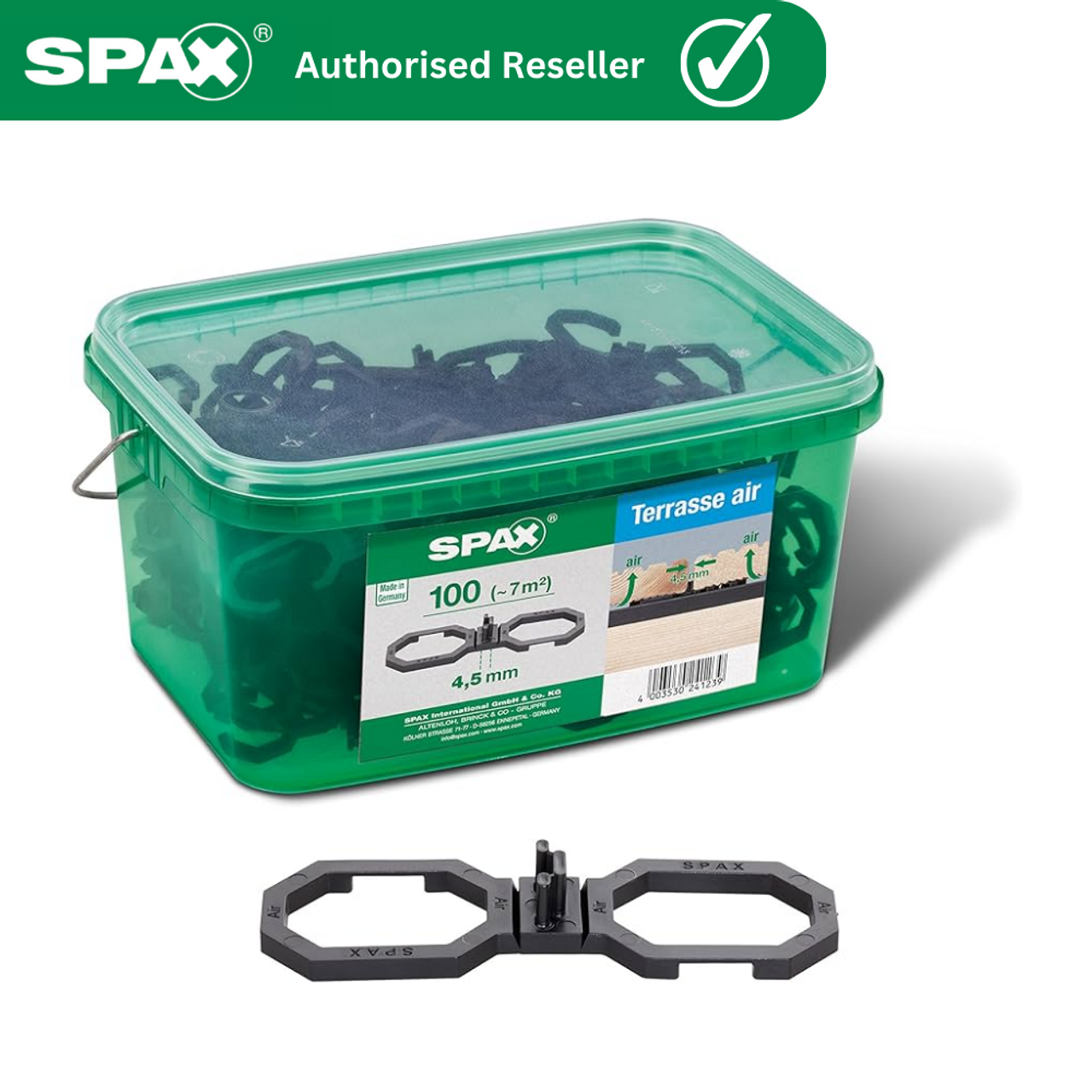 SPAX Air |   Air with 4.5mm Gap for Deck Ventilation, Architectural Builds Screws and Fasteners
