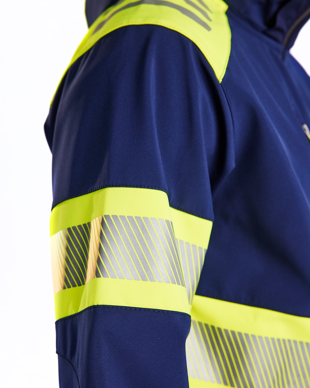 Stay stylish and functional with the Windproof  Blaklader Workwear jacket model 4494.