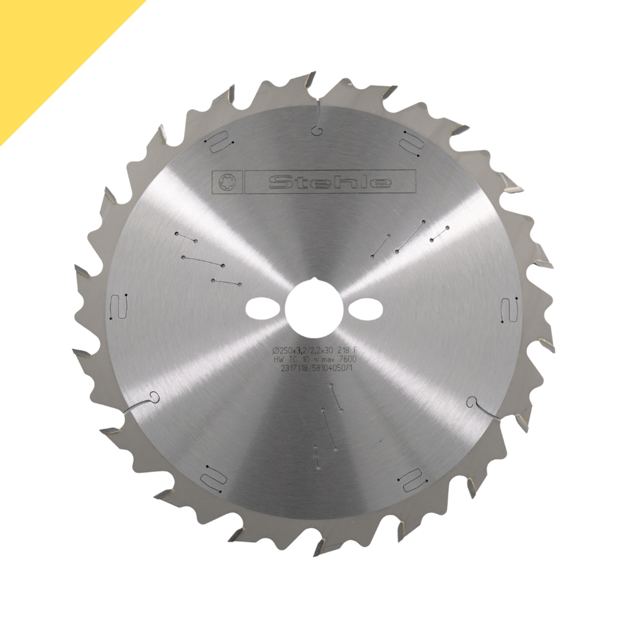 STEHLE ZFL ⌀250 x 30 Saw Blade for Solid Timber with Solid Timber for the Joinery Industry and Carpenters in Australia and New Zealand