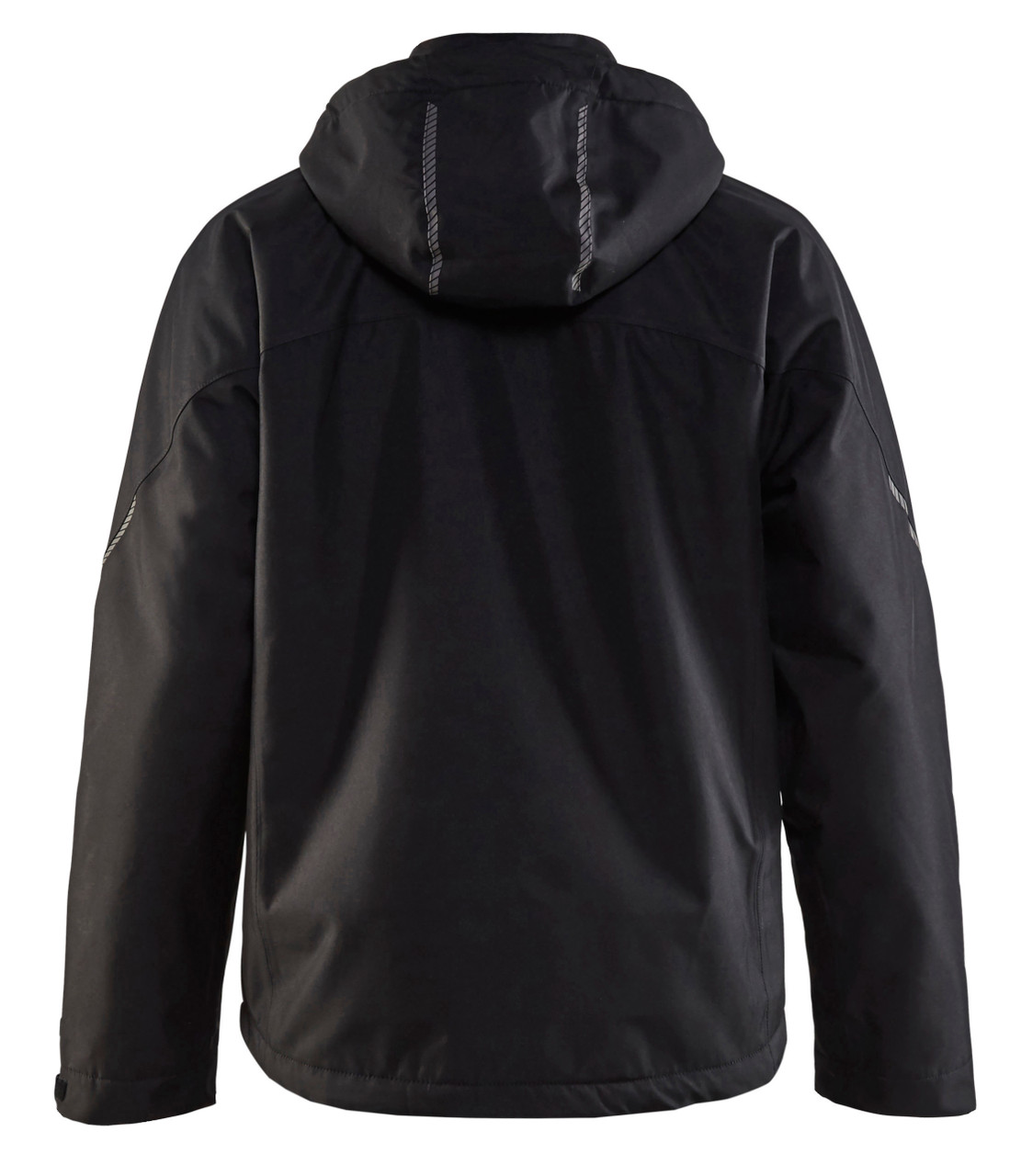 The Blaklader Waterproof Black Jacket for men is a must-have for any outdoor enthusiast. Its sleek design and advanced waterproof technology make it the perfect choice for hiking or any other outdoor activity.