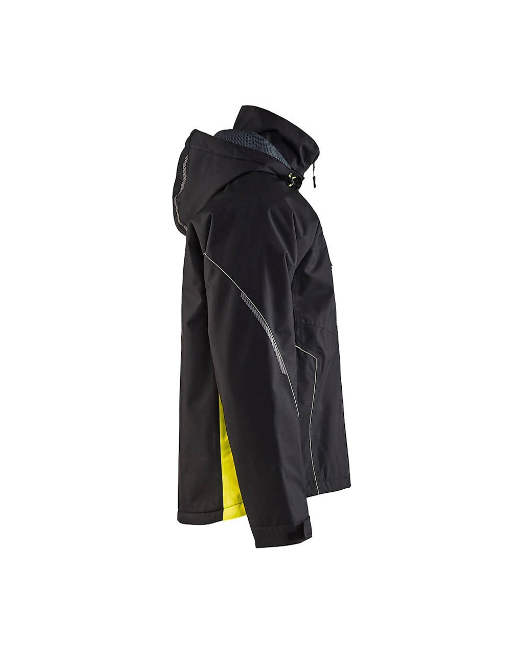 BLAKLADER Polyester Waterproof Black  Jacket  for Carpenters that have Full Zip  available in Australia and New Zealand