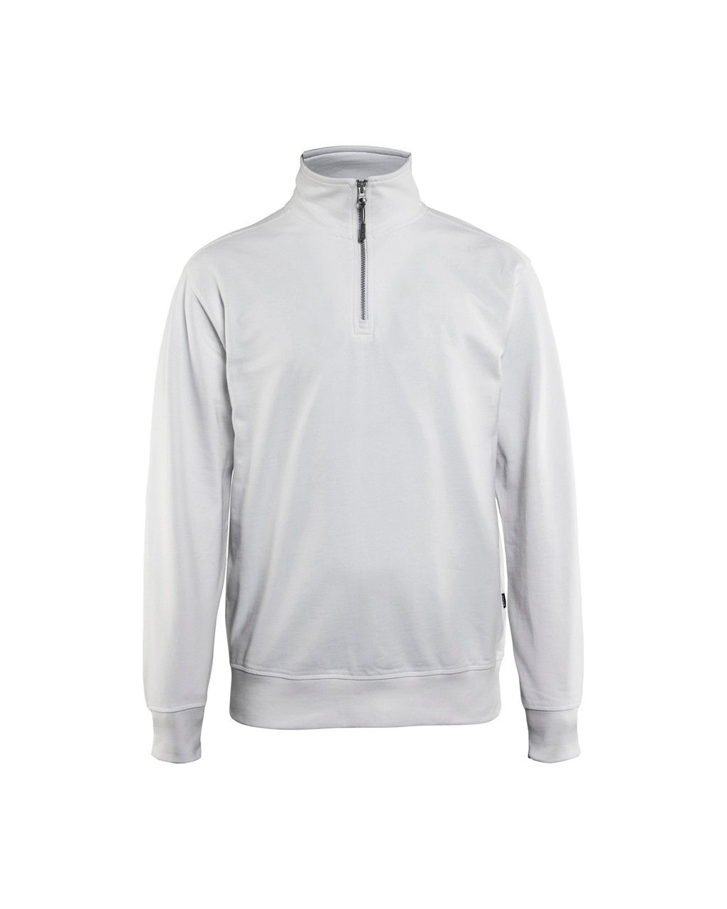 BLAKLADER Pullover  3369  with  for BLAKLADER Pullover  | 3369  White 1/4 Zip Collared Pullover in Cotton that have 1/4 Zip  available in Australia and New Zealand