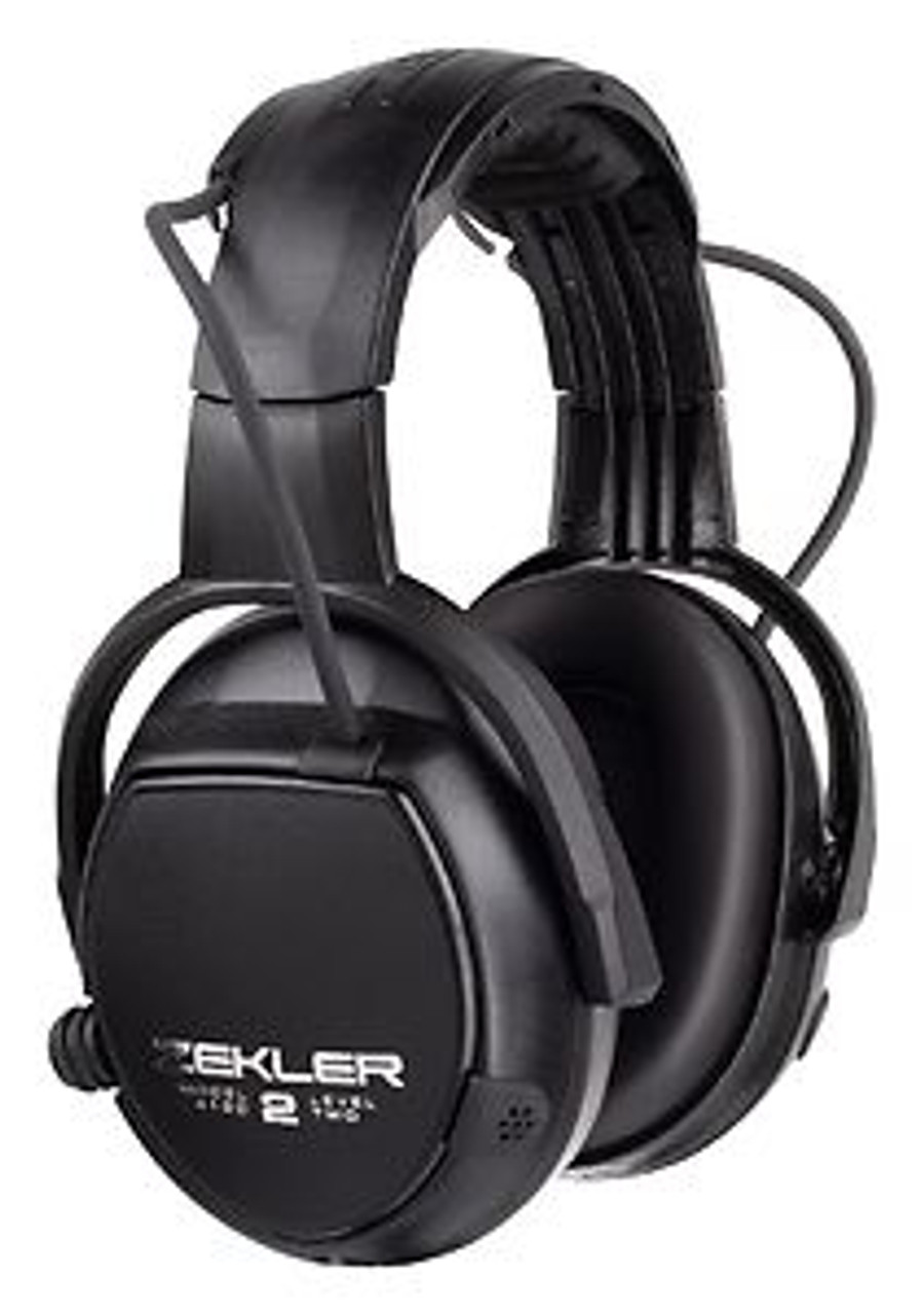 ZEKLER Ear Muffs | 412 D Class 2 AUX Input, Level Dependent System  with Over Head for Workshops, Machinery Operator in Melbourne, Sydney and Brisbane.