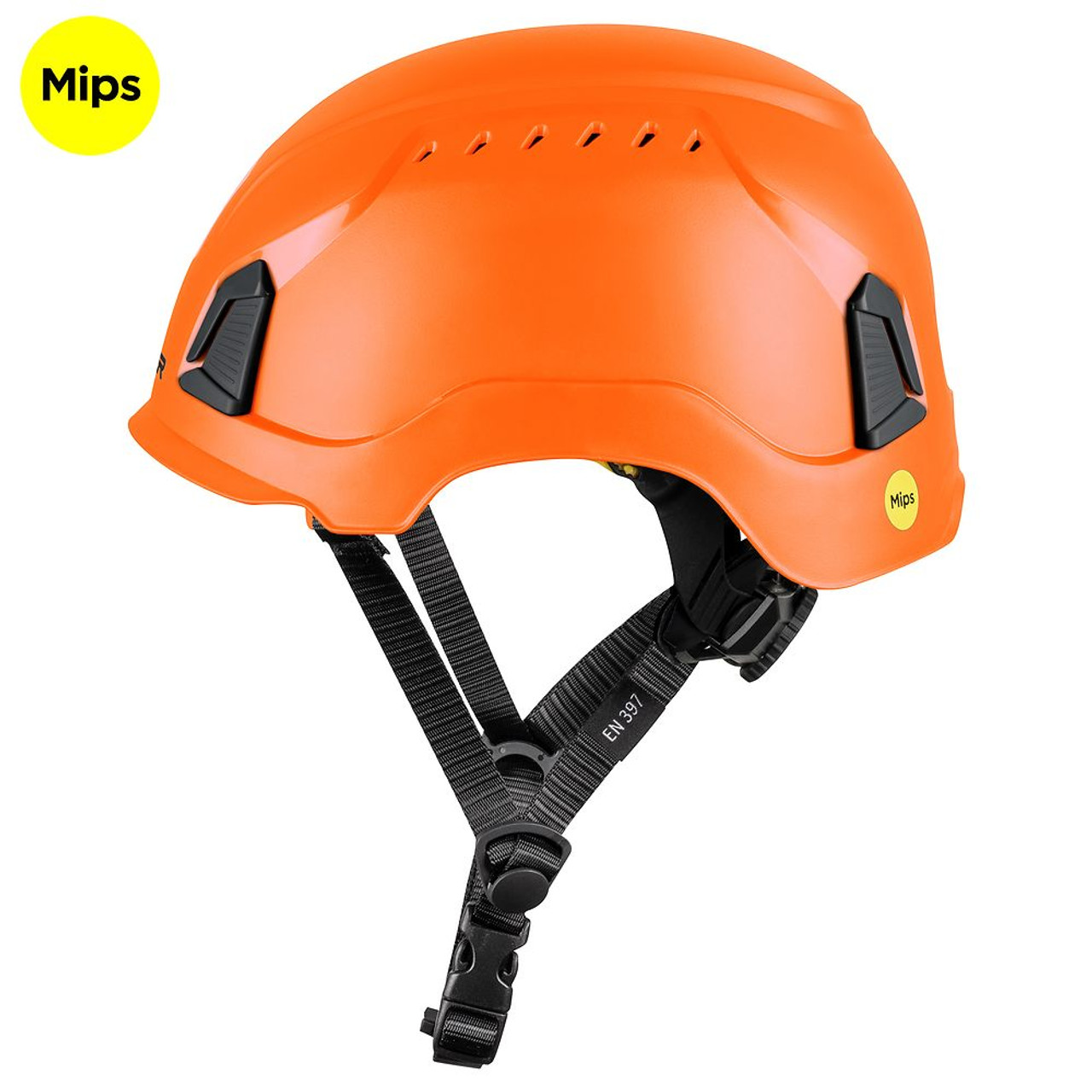 ZEKLER Helmet | ZONE Orange Technical Safety Helmet  with MIPS for Rope Access, Electricians to create a total tool solution for construction.