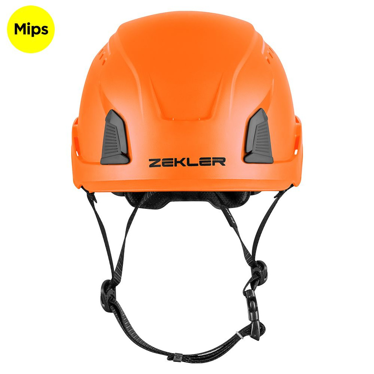 ZEKLER Helmet | ZONE Orange Technical Safety Helmet  for MIPS, Rope Access, Electricians, Construction, Workshops and Machinery Operators