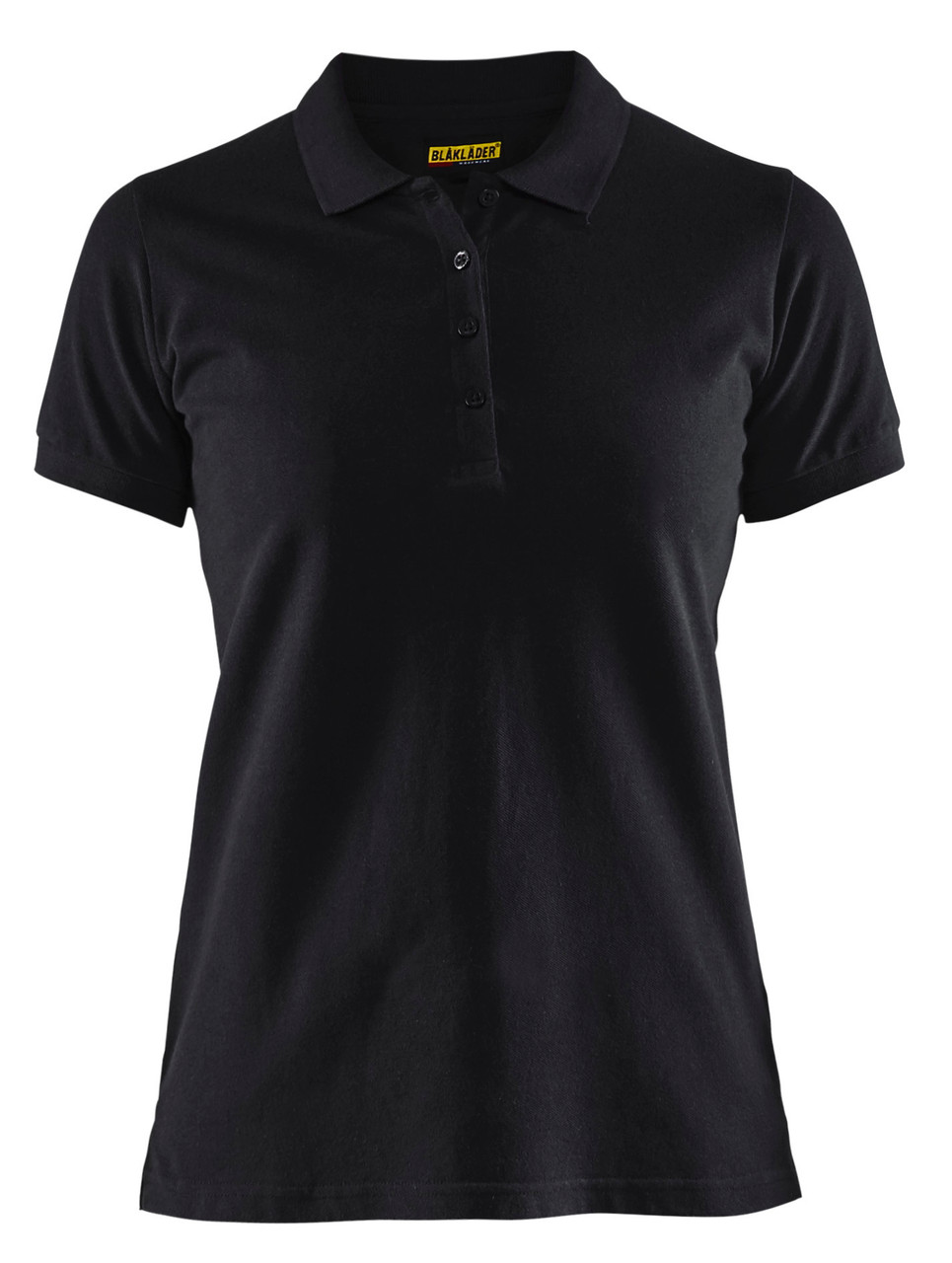 The BLAKLADER 3307 Women's Black Classic Polo Shirt is designed specifically for women, featuring a flattering cut and exceptional comfort.