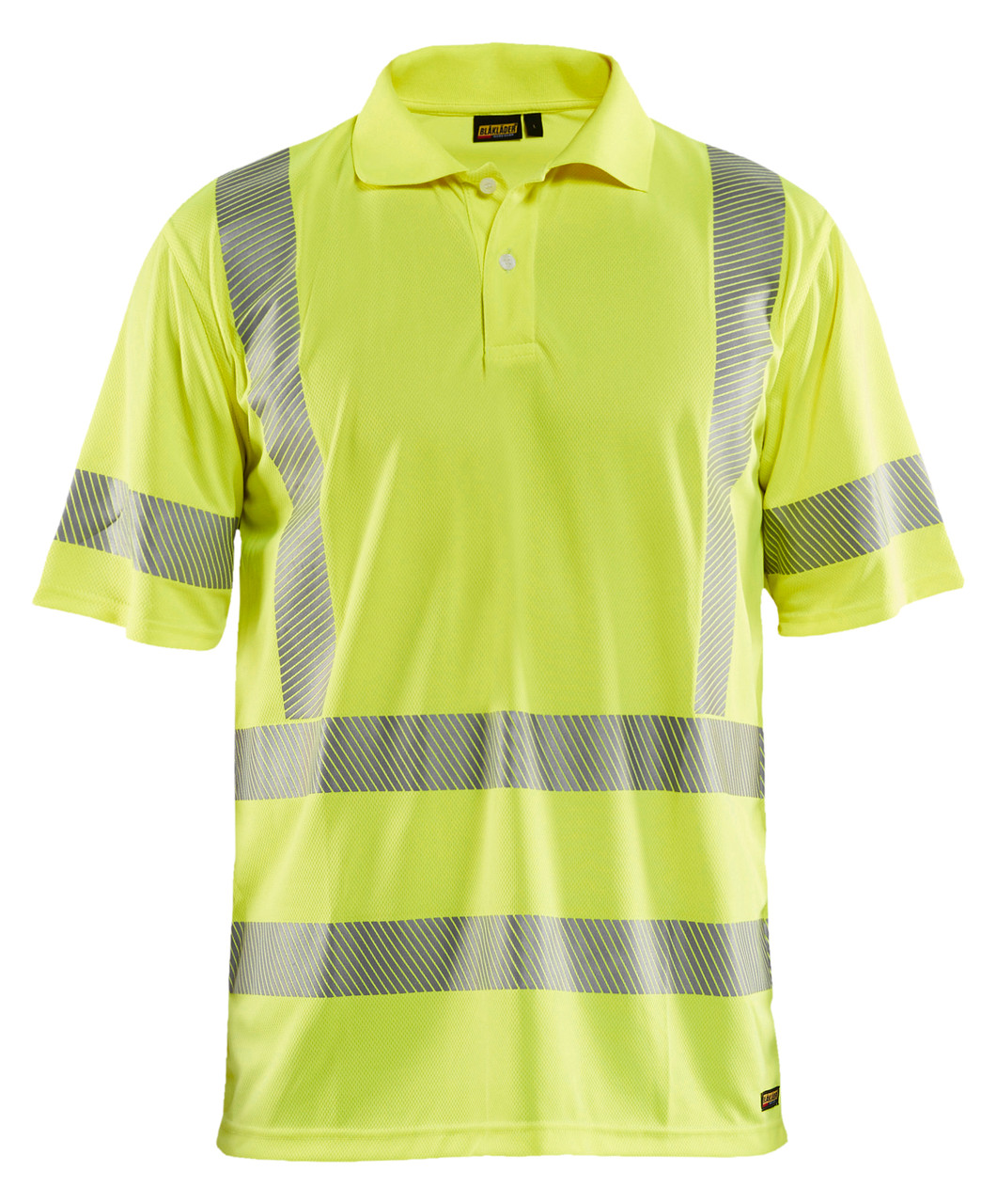 Polo Shirt with Reflective Tape Polyester that have UV Protection  available in Australia and New Zealand