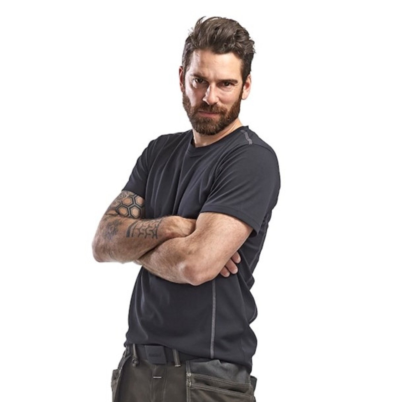 BLAKLADER T-Shirt  3323 with  for BLAKLADER T-Shirt  | 3323 Black UV Protection T-Shirt in Polyester that have UV Protection  available in Australia and New Zealand