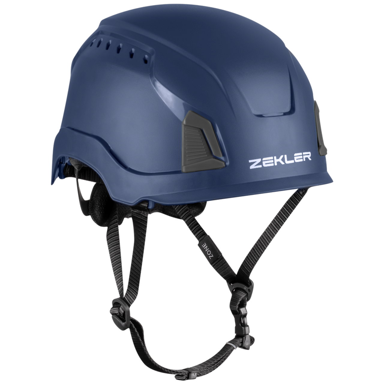 ZEKLER Helmet | Where to buy ZONE Standard Blue Technical Safety Helmet  with Chinstraps, Rope Access, Electricians, Construction, Workshops and Machinery Operators