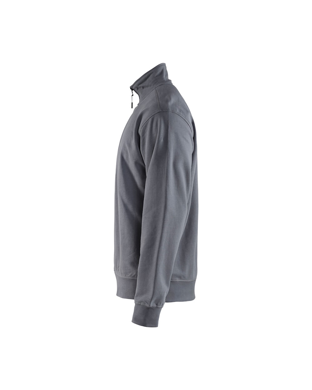 BLAKLADER Cotton Grey  Pullover  for Carpenters that have 1/4 Zip  available in Australia and New Zealand