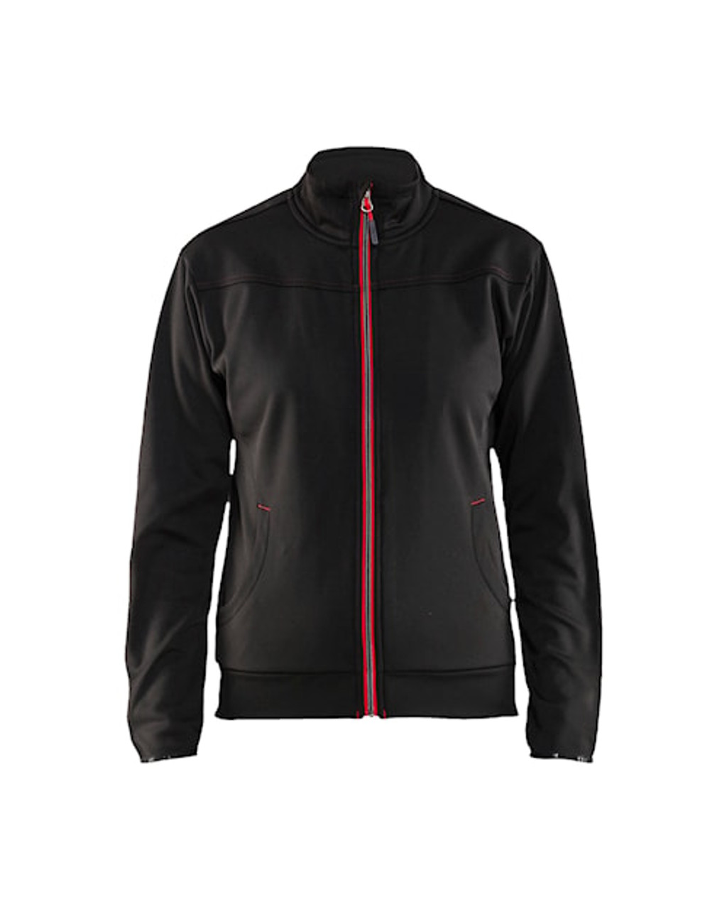 SNICKERS Pullover  3394  with  for SNICKERS Pullover  | 3394 Womens Black / Red Full Zip Pullover with Polyester Fleece that have Full Zip  available in Australia and New Zealand