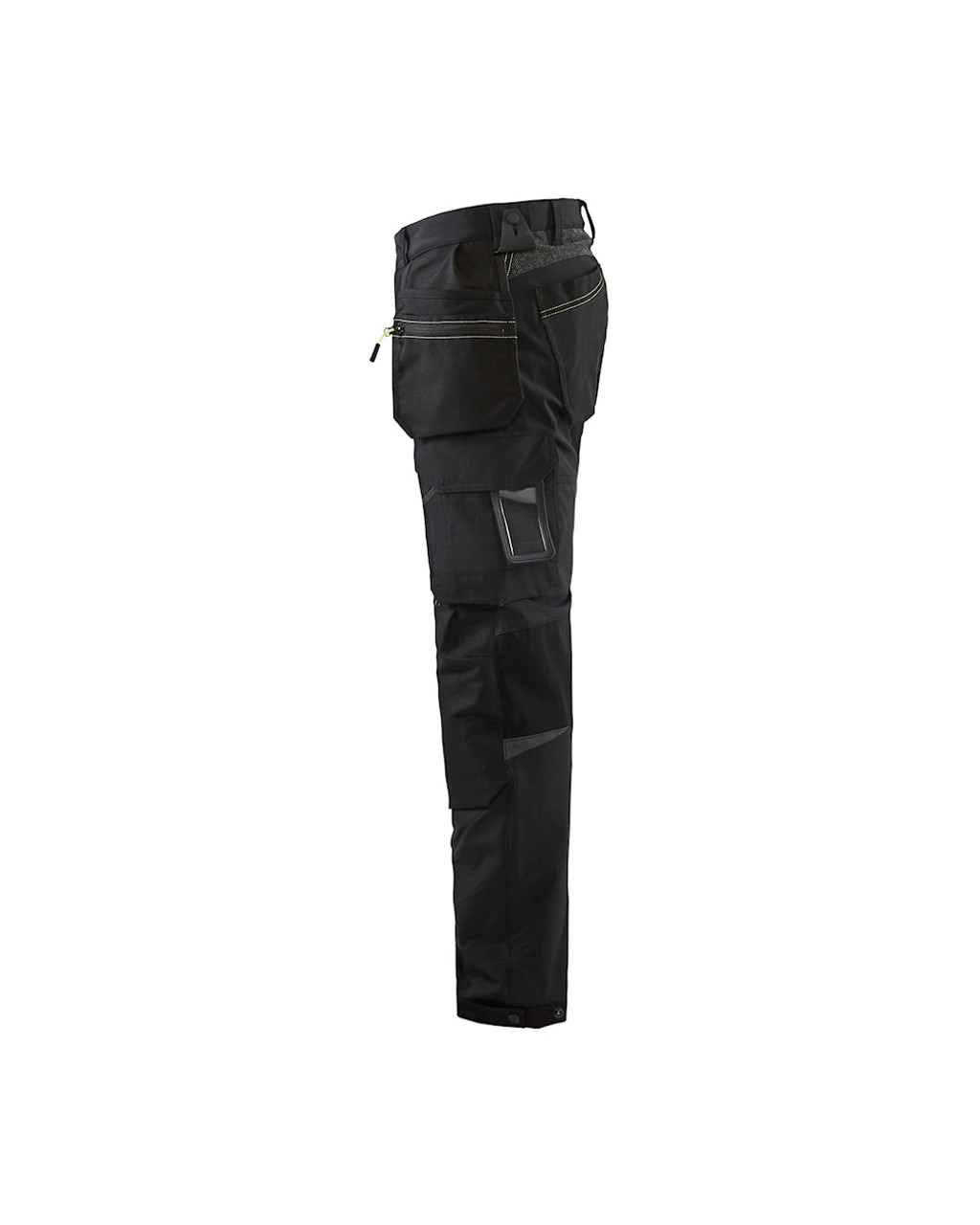 BLAKLADER 1522 Black Trousers with Holster Pockets for the Automotive Industry and Electricians in Victoria and South Australia.